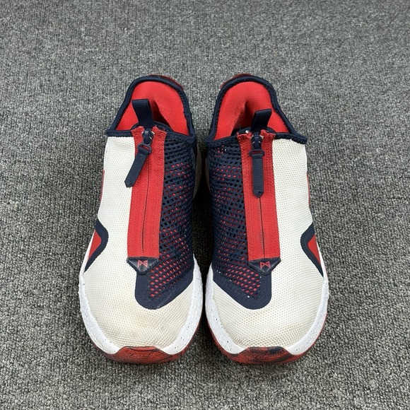 Nike PG 4 USA Basketball Shoes CD5079-101 White Obsidian Red Mens Size 11 main image 10